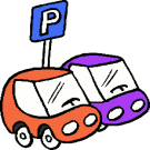 voitures au parking